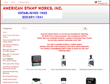 Tablet Screenshot of americanstamp.net