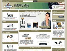 Tablet Screenshot of americanstamp.com